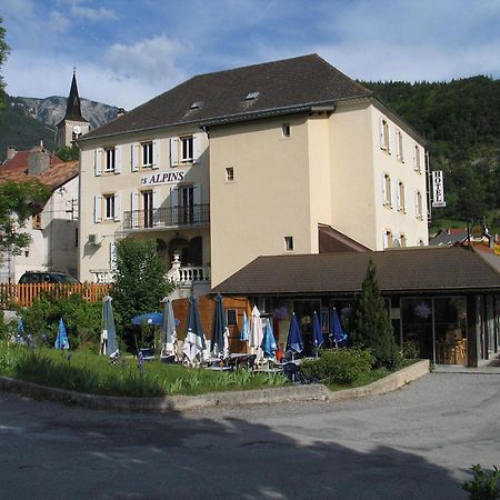 Hotel Restaurant Les Alpins Saint-Julien-en-Beauchêne Dış mekan fotoğraf